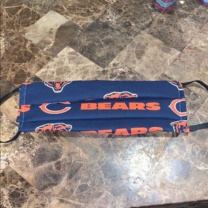 Chicago bears mask with pocket for filter